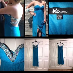Blue Prom Dress